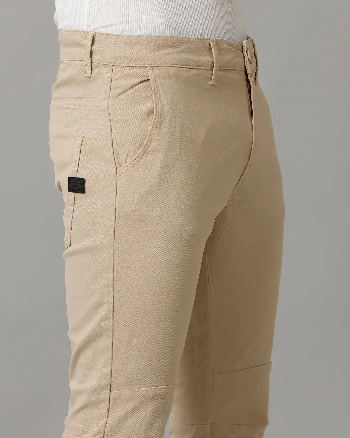 LIGHT KHAKI NON DENIM CHINOS