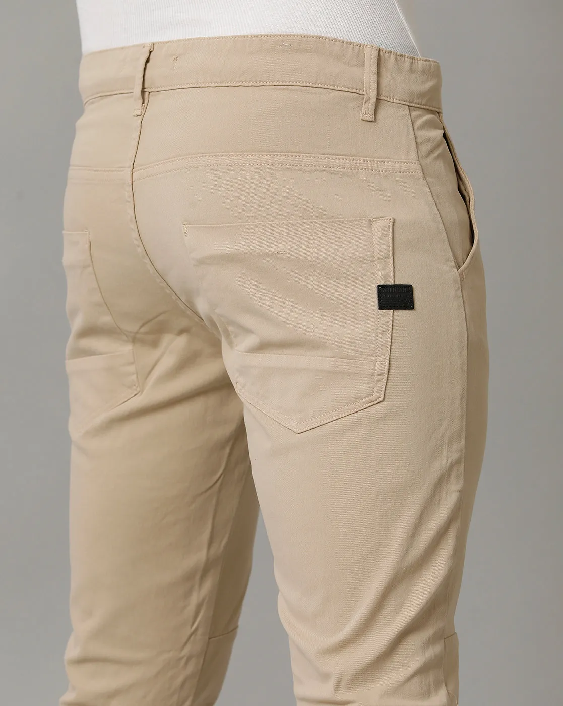 LIGHT KHAKI NON DENIM CHINOS