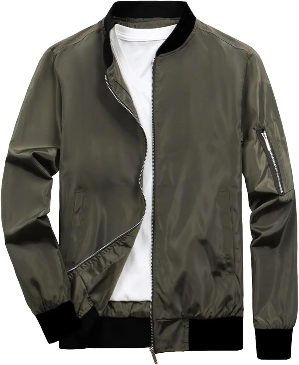Lightweight Rain Jacket Men Lightweight Waterproof Raincoat Outdoor Rain Gear Travel Hiking Cycling