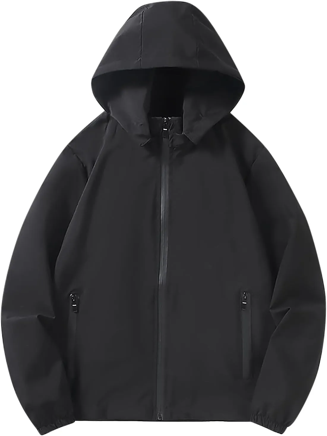 Lightweight Waterproof Jacket Women Hoodies Winter Fall Lightweight Long Sleeve Oversied Full Zip Coat Ourtwear