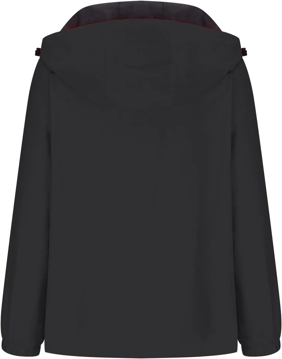 Lightweight Waterproof Jacket Women Hoodies Winter Fall Lightweight Long Sleeve Oversied Full Zip Coat Ourtwear
