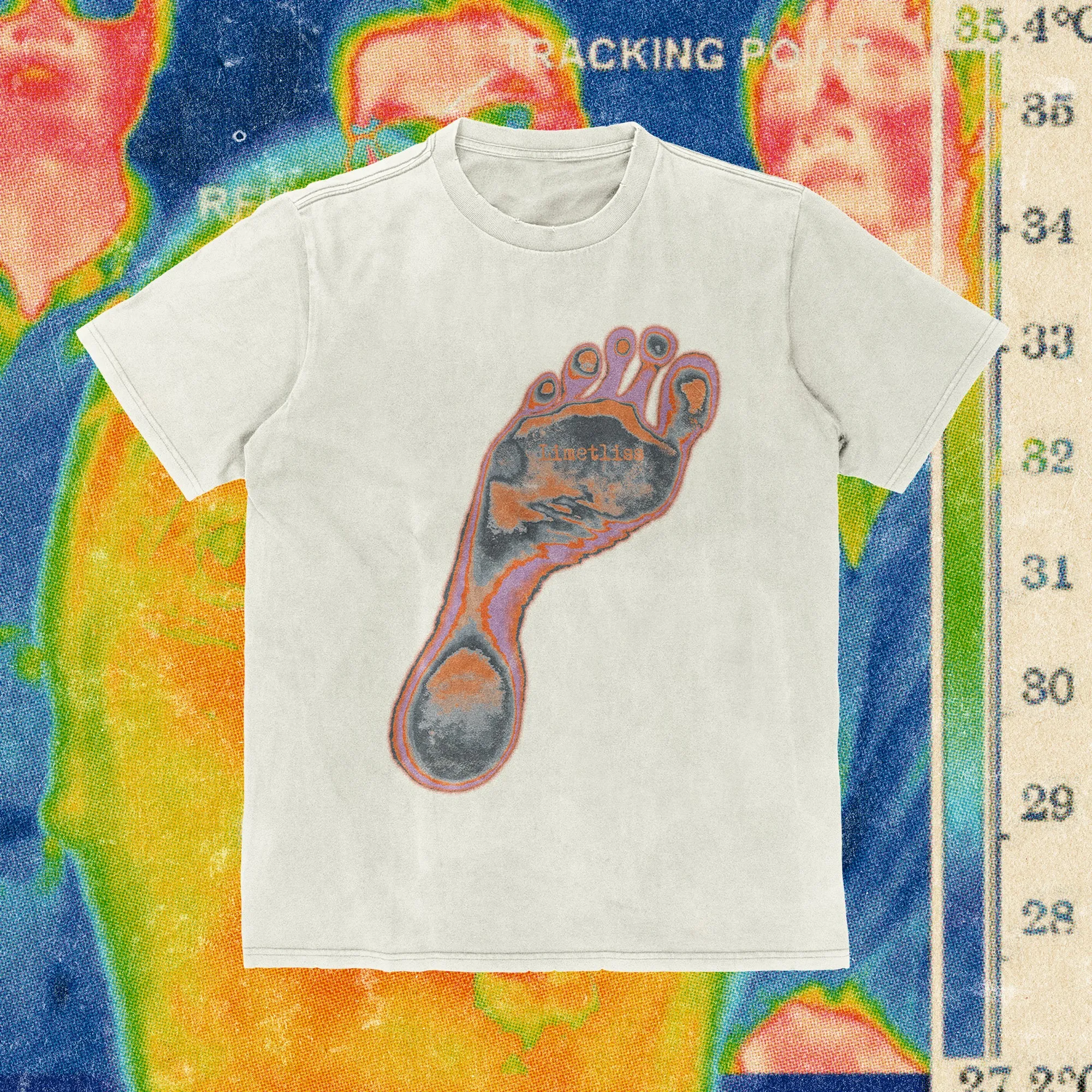 LIMETLISS Foot Fetish Tee / DESERT