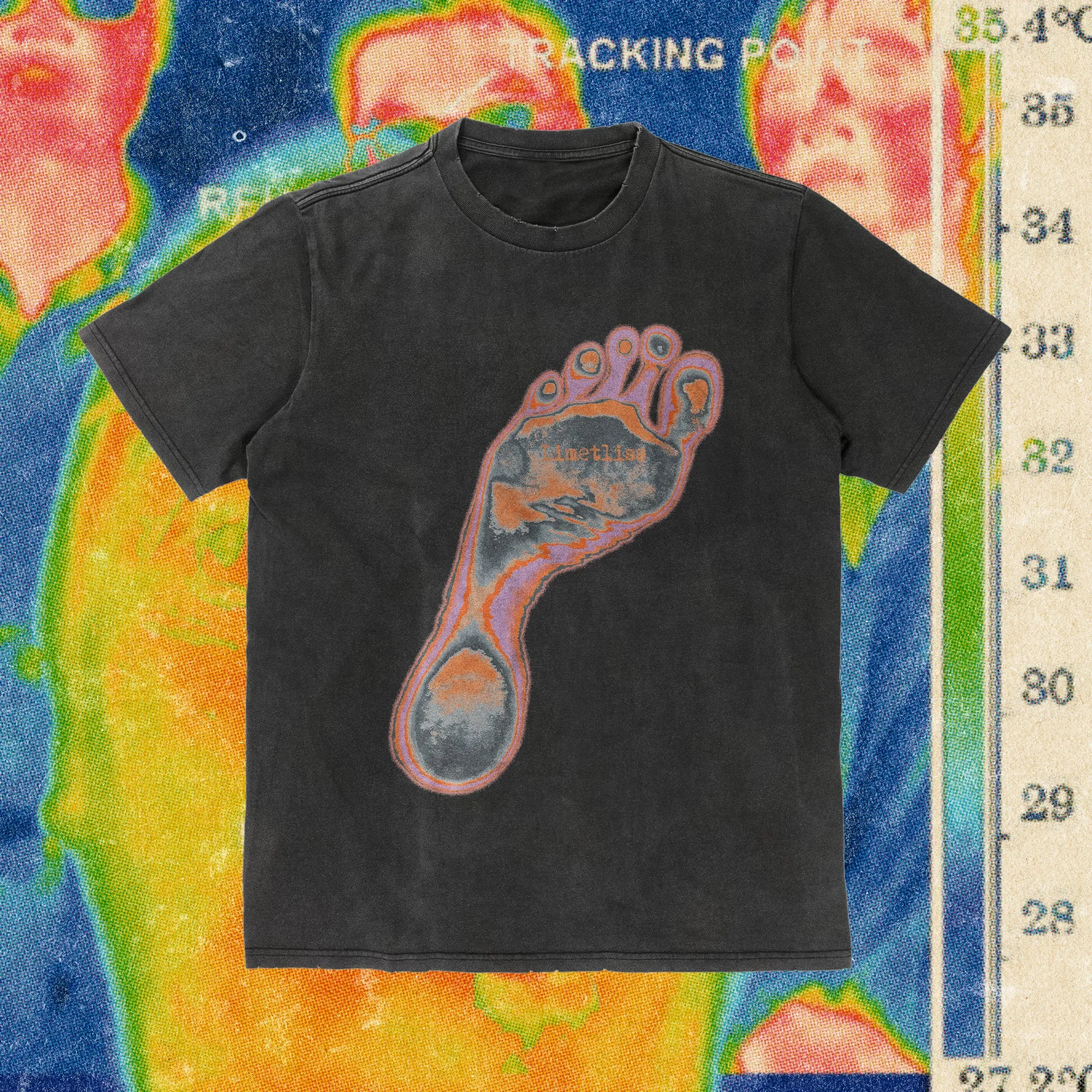 LIMETLISS Foot Fetish Tee / DESERT