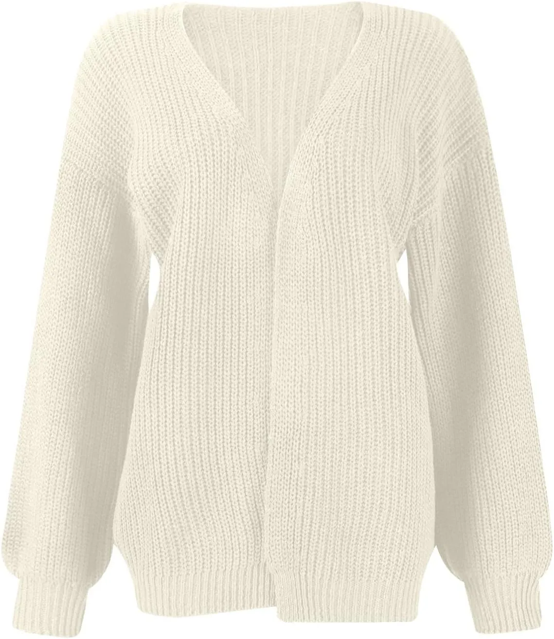Long Cardigan Sweaters for Women Long Sleeve Chunky Cardigan Sweaters Open Front Cardigan Outerwear Fall Kimonos