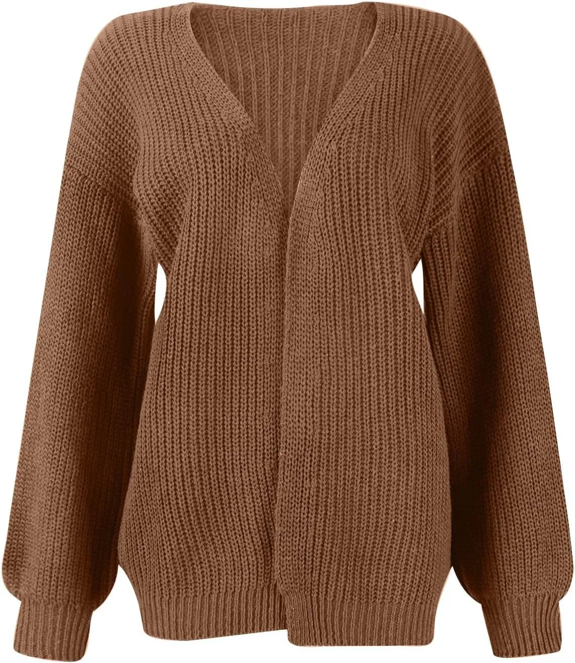 Long Cardigan Sweaters for Women Long Sleeve Chunky Cardigan Sweaters Open Front Cardigan Outerwear Fall Kimonos