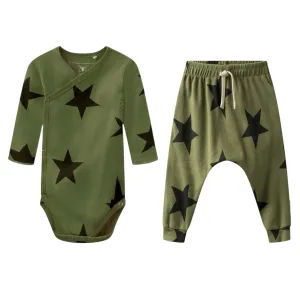 LONG SLEEVE ONESIE & LEGGINGS SET (UNISEX)