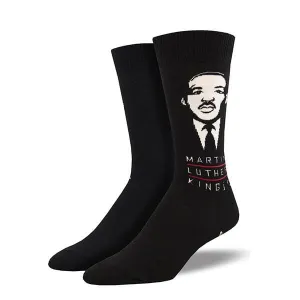 Martin Luther King Socks Men's Crew Sock