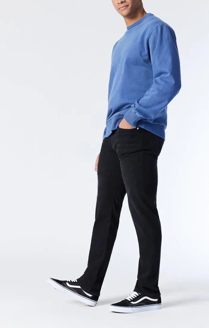 Mavi Men's Marcus Black Brushed Jeans