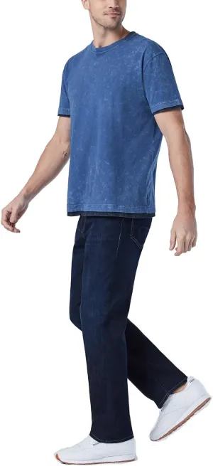 Mavi Men's Matt Mid Rise Straight Leg Jeans - Premium Relaxed Fit Denim Jeans