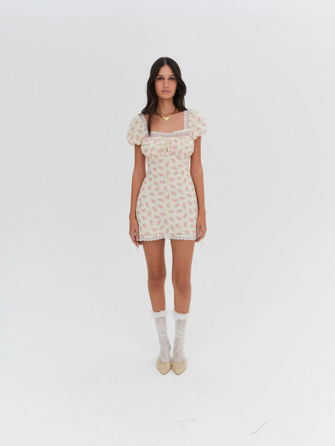 MAXINE MINI DRESS - PINK