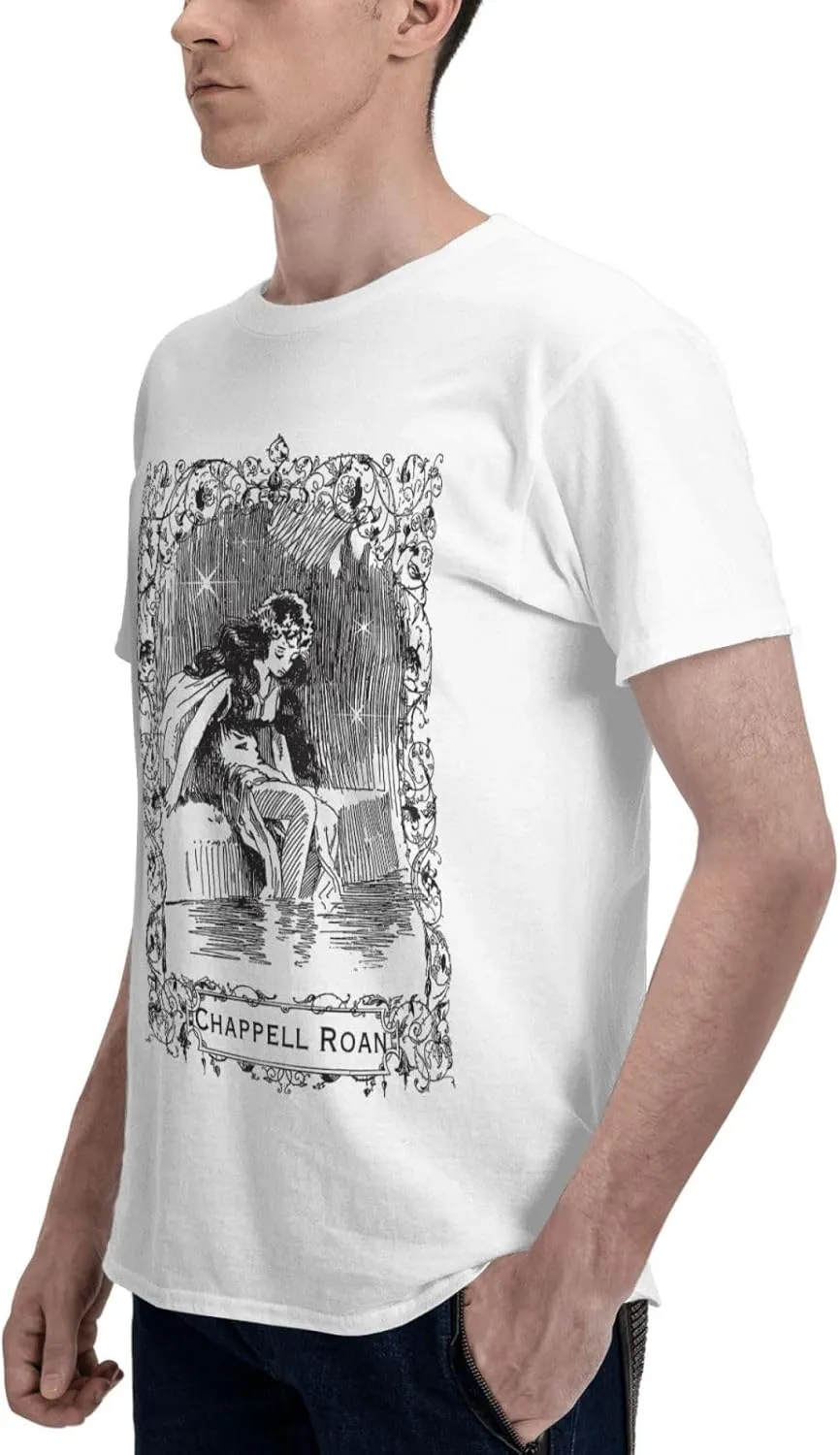 Men Cotton Short Sleeve T-Shirts 3D Printed Novelty Basic Loose Graphic Tee Top