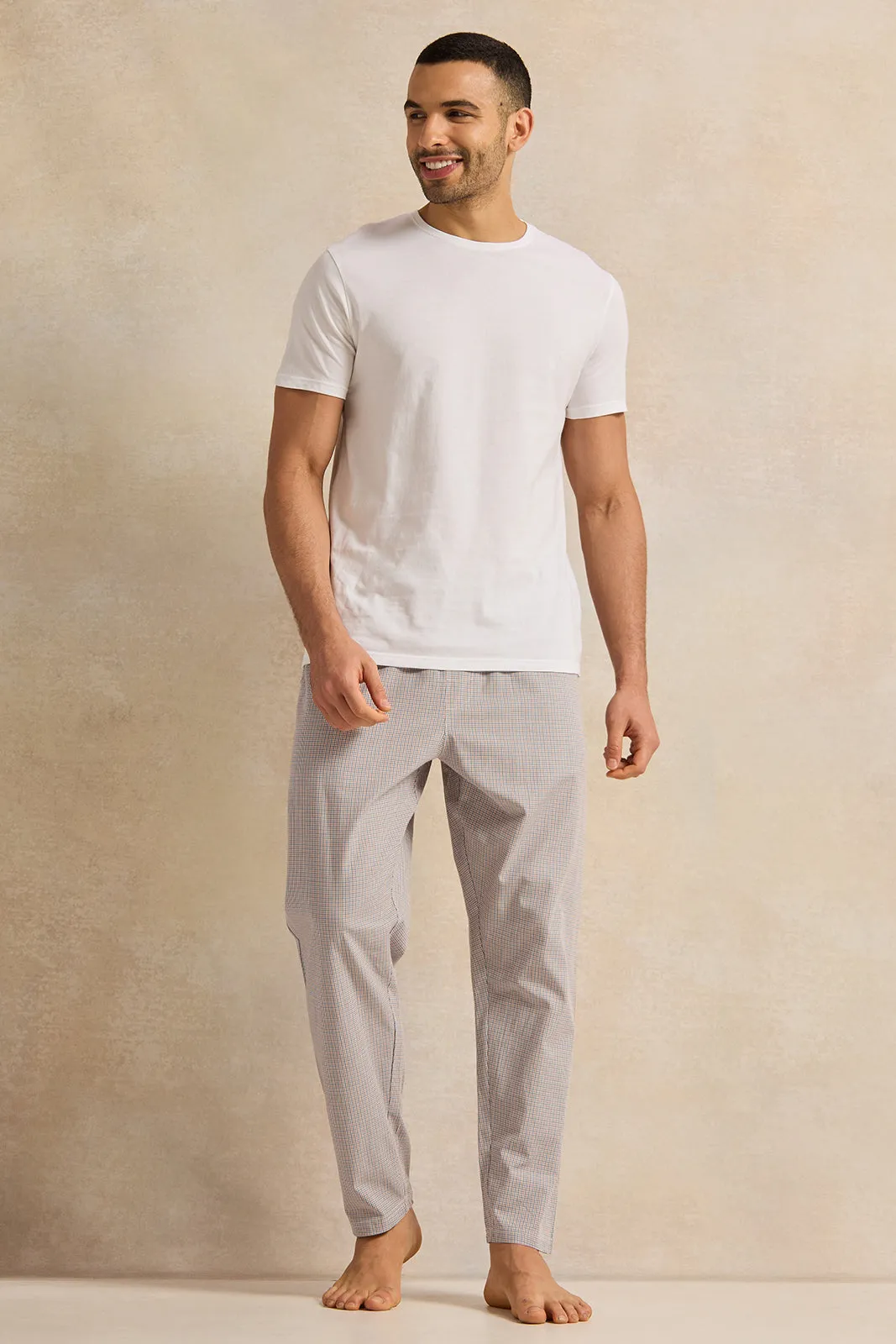 Men Grey Pyjama Bottom