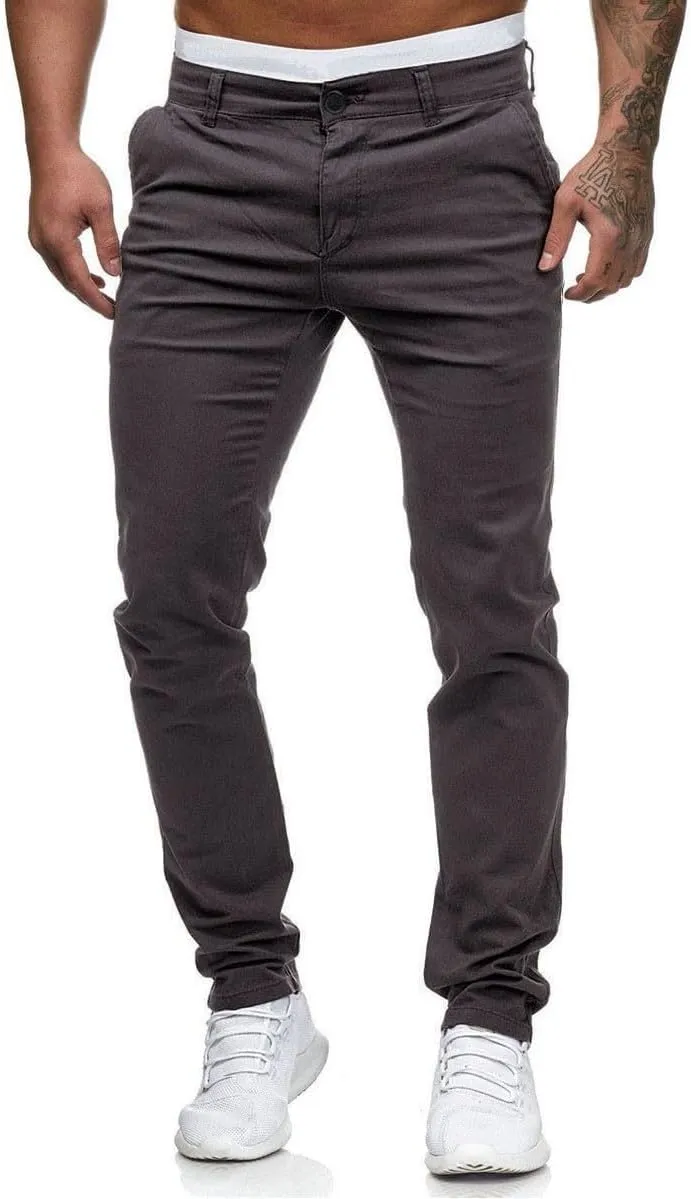 Men's Athletic Running Sweatpants Casual Sports Length Solid Mens Pants Men's Pants Men's Cotton Casual Sweatpants