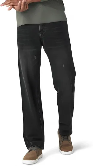 Men's Baggy Jeans Relaxed Fit Ripped Jeans Straight Leg Jeans Loose Fit Denim Pants