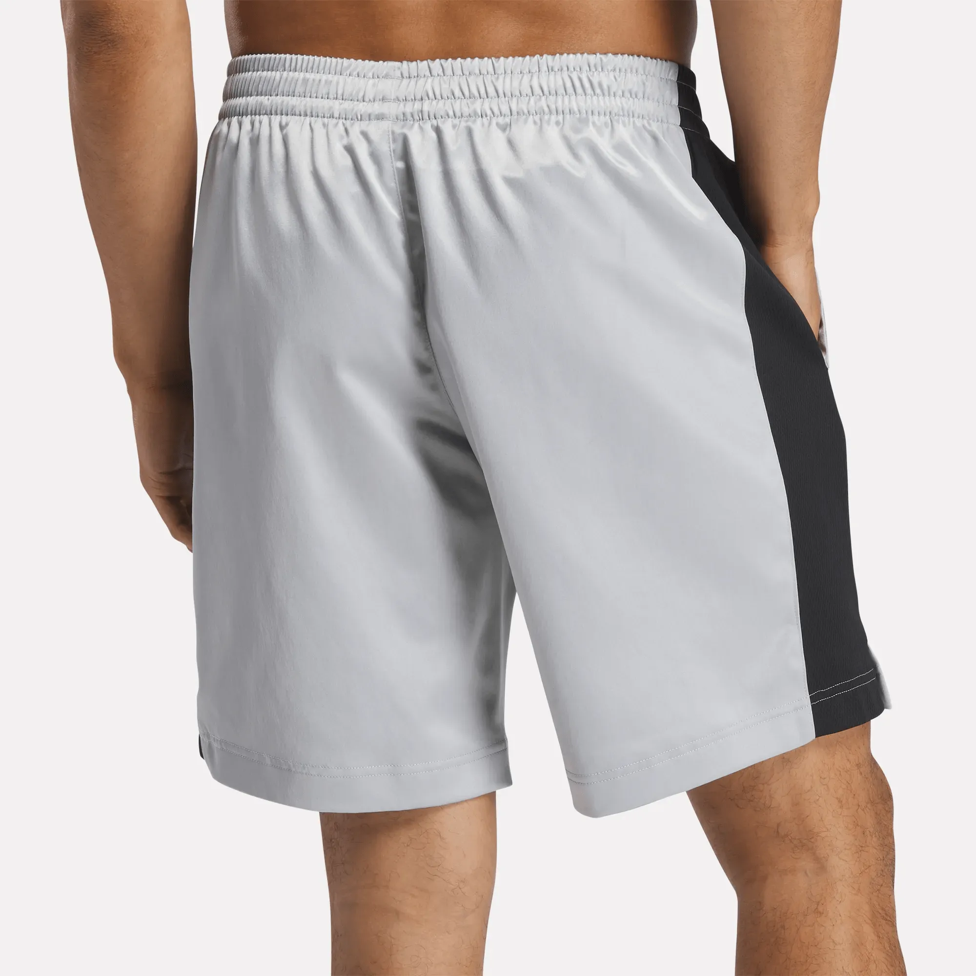 Men's Basketball Satin and Mesh Shorts