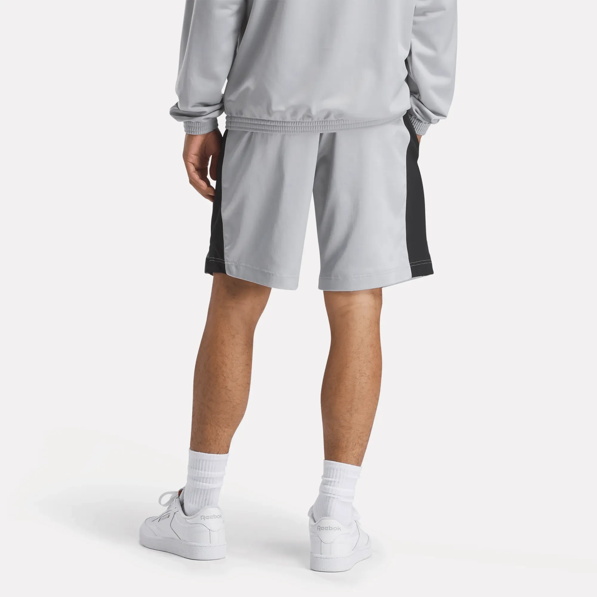 Men's Basketball Satin and Mesh Shorts