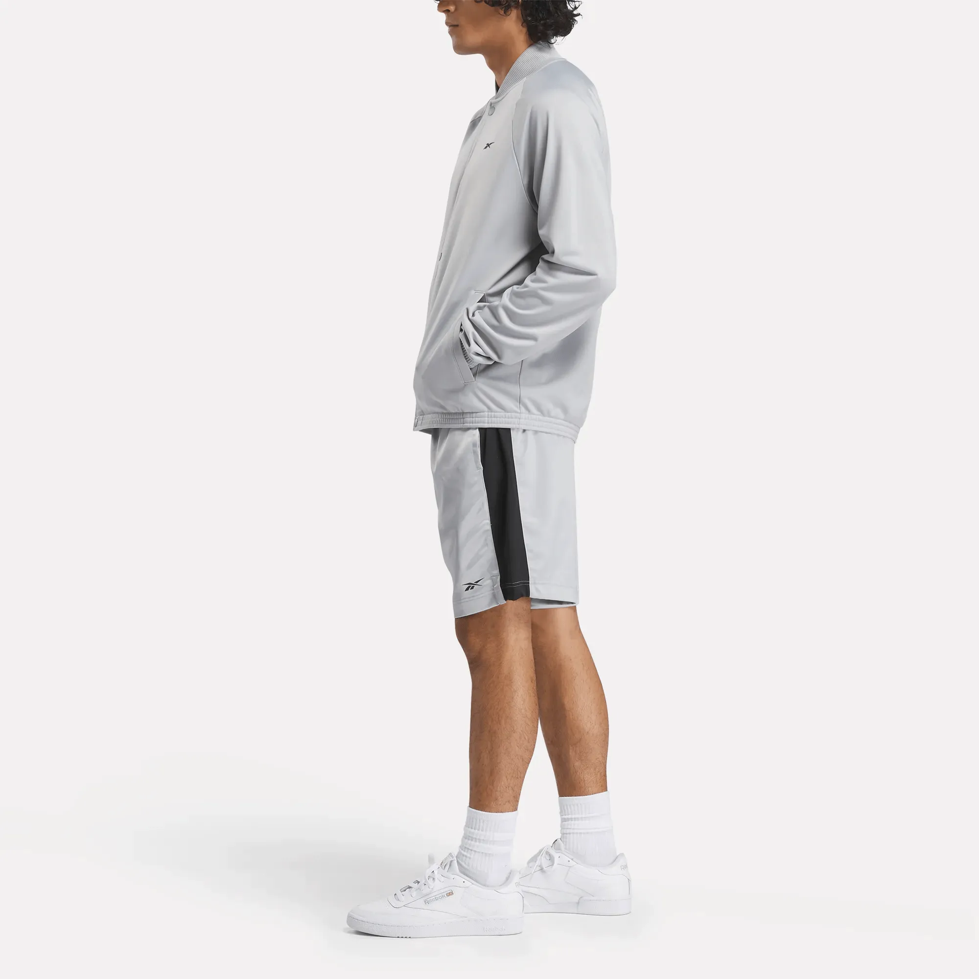Men's Basketball Satin and Mesh Shorts