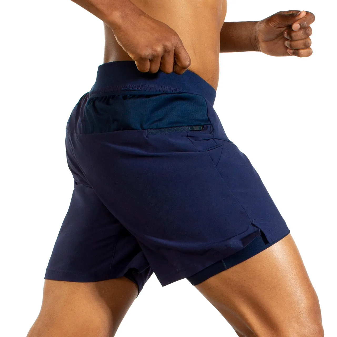 Men's Brooks Sherpa 7" 2-in-1 Short