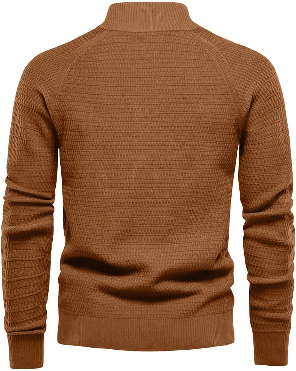 Men's Cardigan Sweaters Button Down Knit Sweater Stand Collar Sweaters Open Front Cardigan Casual Fall Tops