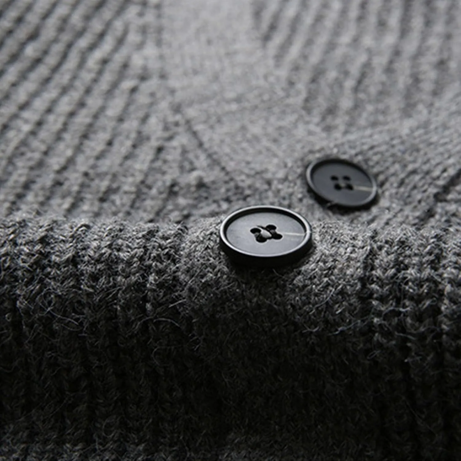 Men's Cardigan Sweaters Button Down Knit Sweater Textured V Neck Sweater Open Front Cardigan Casual Fall Tops