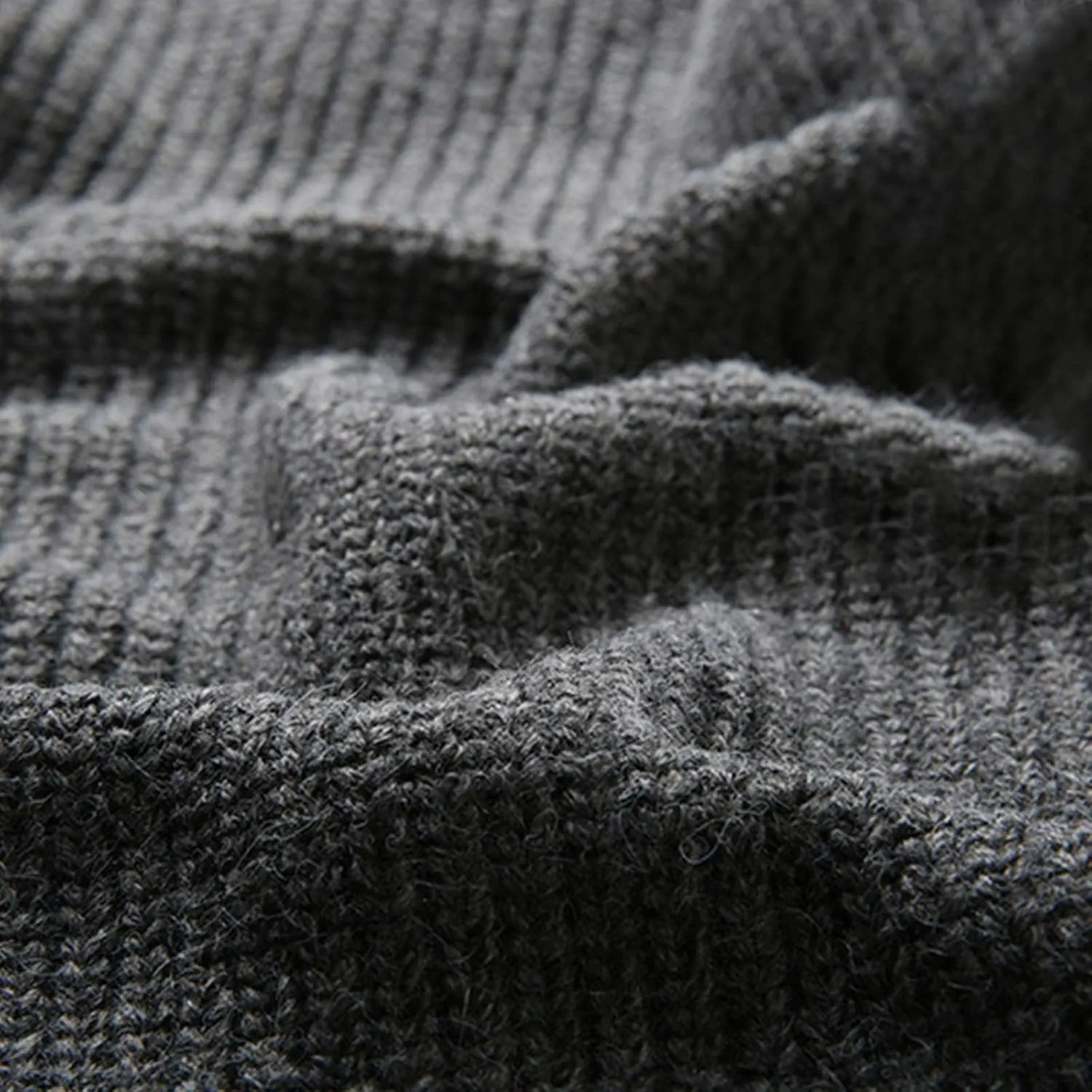 Men's Cardigan Sweaters Button Down Knit Sweater Textured V Neck Sweater Open Front Cardigan Casual Fall Tops
