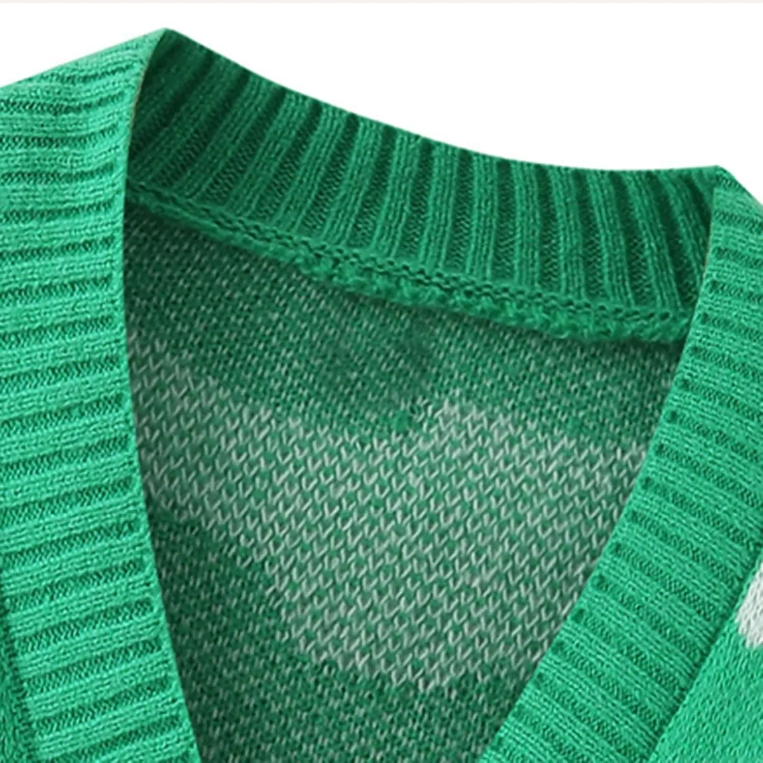 Mens Cardigan Sweaters with Buttons Men's Patchwork V Neck Open Front Button Down Cardigan Long Sleeve Knitted Sweater