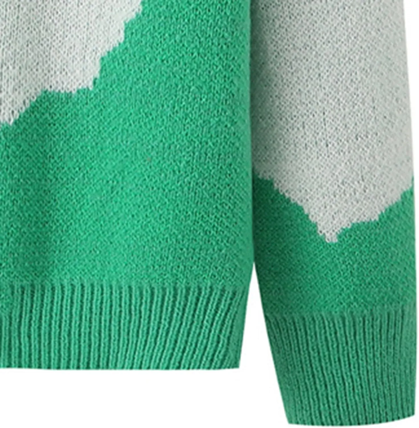 Mens Cardigan Sweaters with Buttons Men's Patchwork V Neck Open Front Button Down Cardigan Long Sleeve Knitted Sweater