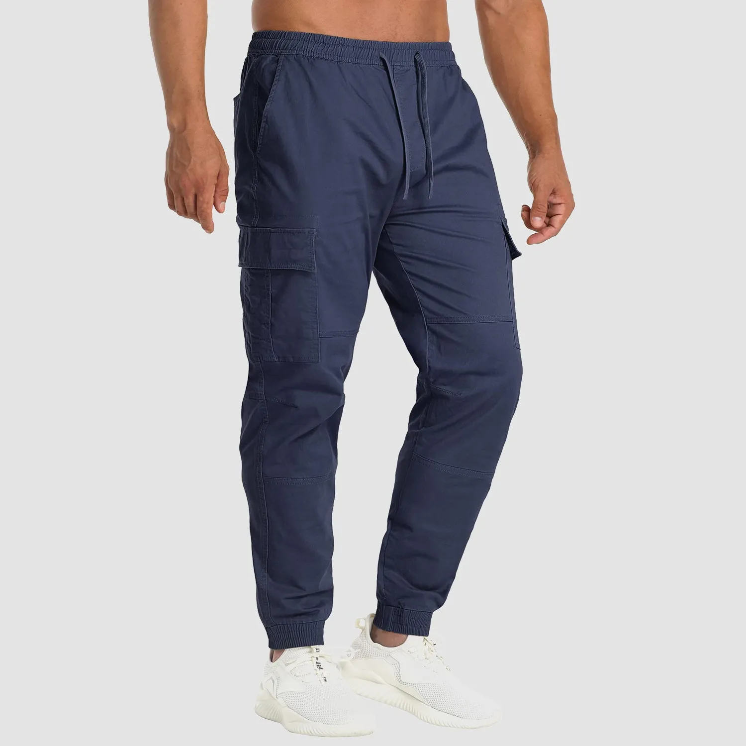 Men's Cargo Pants Elastic Waist Quick Dry Trousers