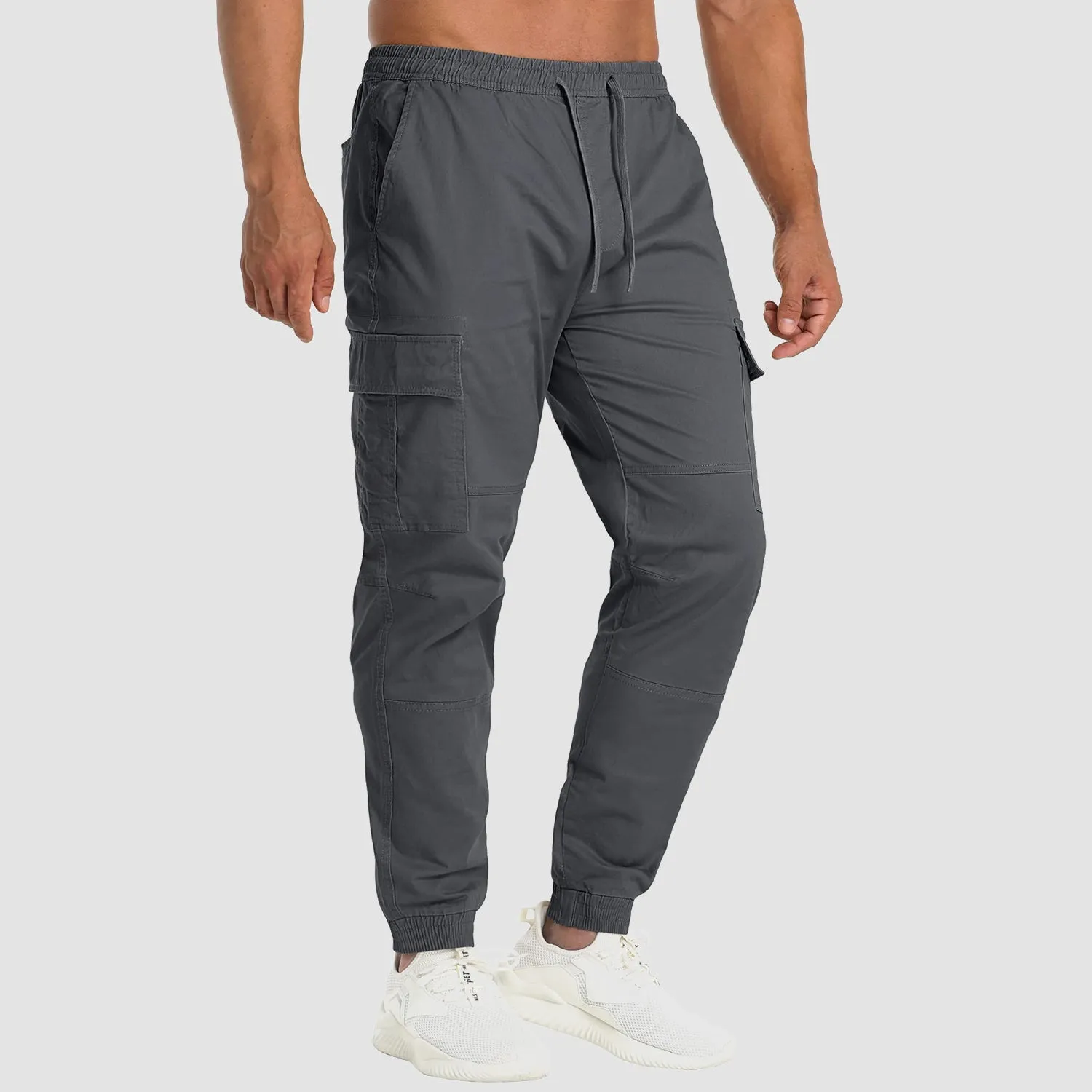 Men's Cargo Pants Elastic Waist Quick Dry Trousers
