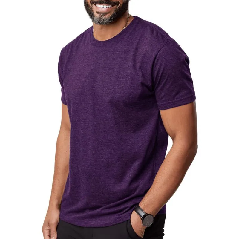 Men's Casual All-match Round Neck T-shirt 54580546X