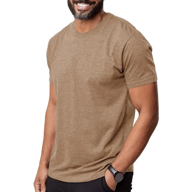 Men's Casual All-match Round Neck T-shirt 54580546X