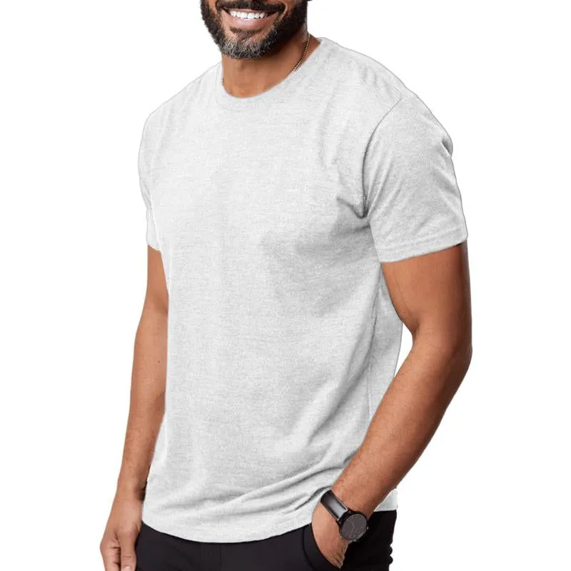 Men's Casual All-match Round Neck T-shirt 54580546X