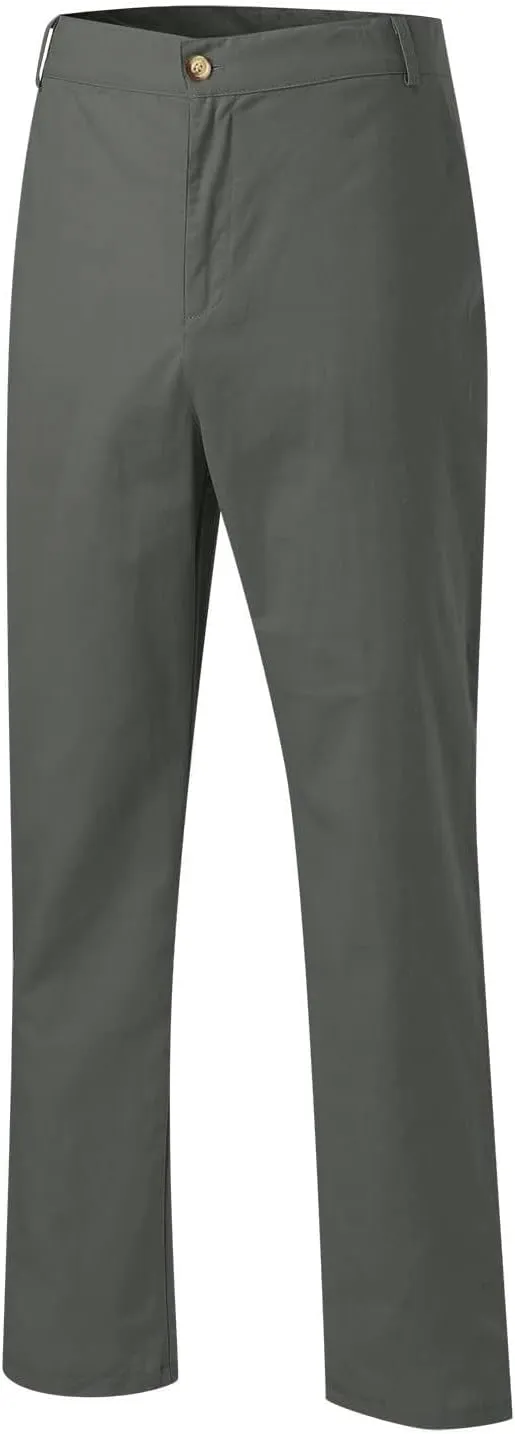 Mens Casual Linen Pants Drawstring Straight Leg Elastic Waist Sweatpants Fashion Solid Color Breathe Fall Trousers