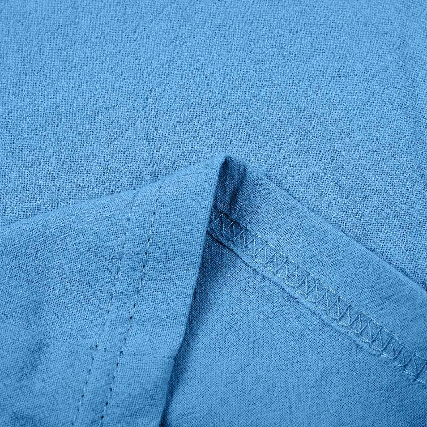 Mens Casual Pants Lightweight Drawstring Chino Pants, Summer Linen Elastic Waist Flat Front Cropped Pants