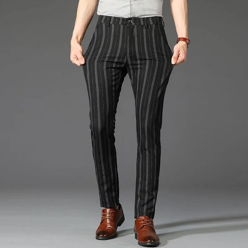 Men's Classic Business Designer Suit Pants