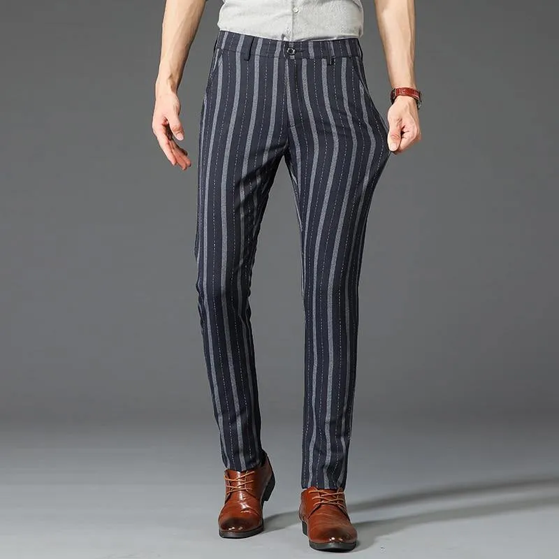 Men's Classic Business Designer Suit Pants