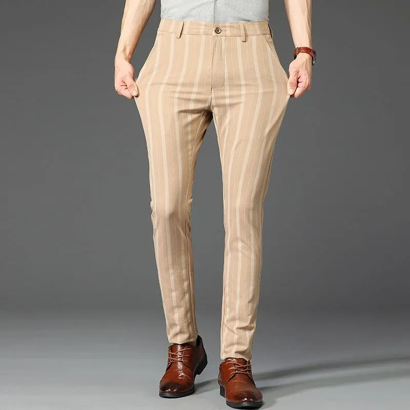 Men's Classic Business Designer Suit Pants