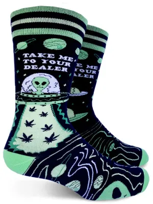 Men's Crew Socks Take me to your Dealer