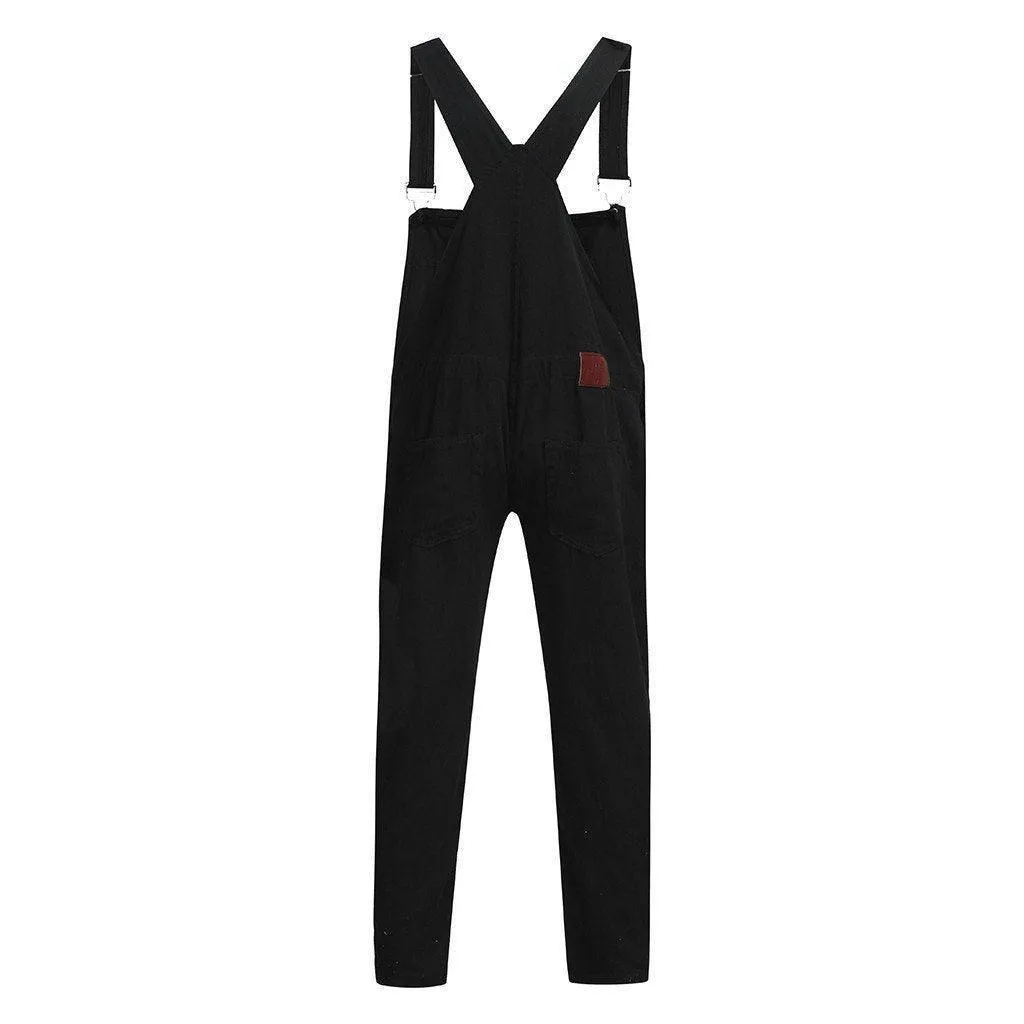 Men's Denim Jeans Overalls
