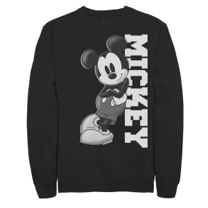 Men's Disney Mickey Mouse Sweatshirt Relying on the Disney Name