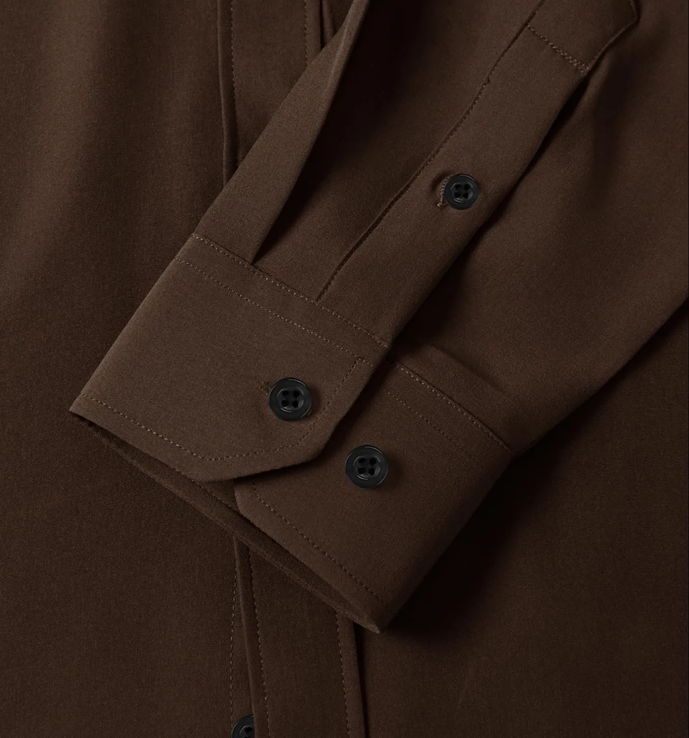 Men's Dress Shirts Solid Wrinkle-Free Long Sleeve Button Down Shirt Regular Fit Formal Shirts