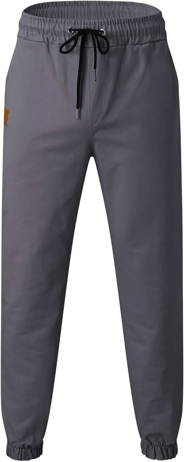Mens Fashion Joggers Sports Pants Casual Cotton Cargo Pants Gym Sweatpants Trousers Mens Long Pant Men Chino Cargo Pants