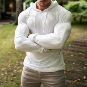 Mens Fashion Winter Hooded Sweater