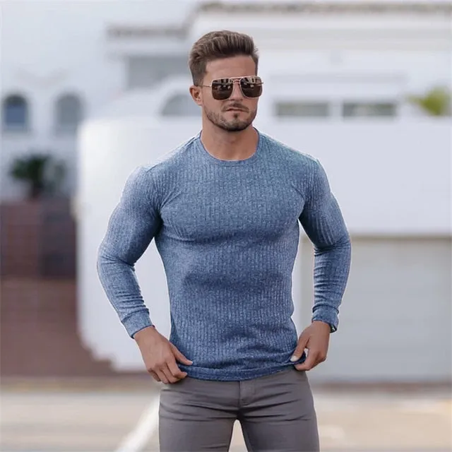 Mens Fashion Winter Hooded Sweater