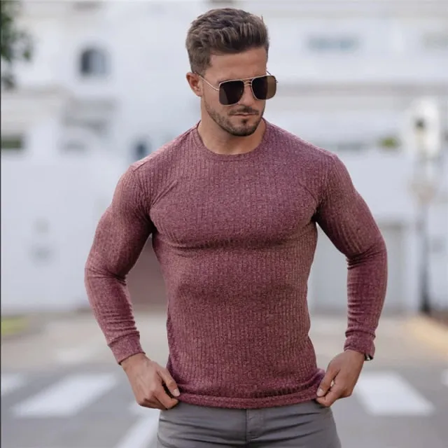 Mens Fashion Winter Hooded Sweater