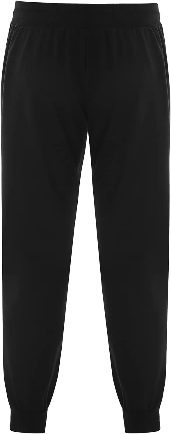 Men's Heavyweight Fleece Cargo Sweatpants Baggy Elastic Waist Drawstring Sweatpants with Pockets Joggers