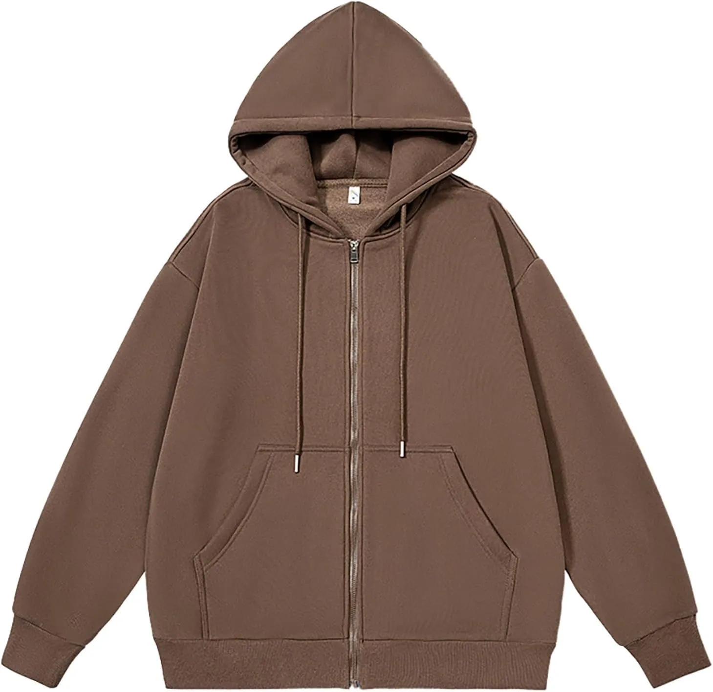 Men'S Hoodie Full Zip Up Sweatshirt With Pockets Oversized And Comfortable Outdoor Jackets For Men,Hooded Sweatshirts