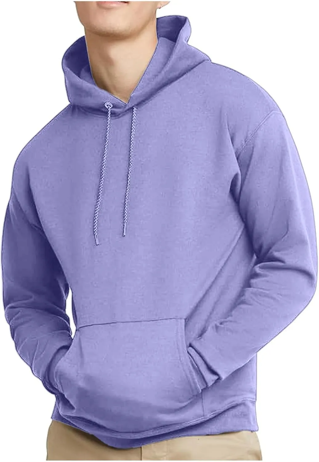 Mens Hoodies Pullover T Shirts for Men Fashion Lightweight Hoodie Sweatshirt Long Sleeve Reguard Fit Shirts Tops