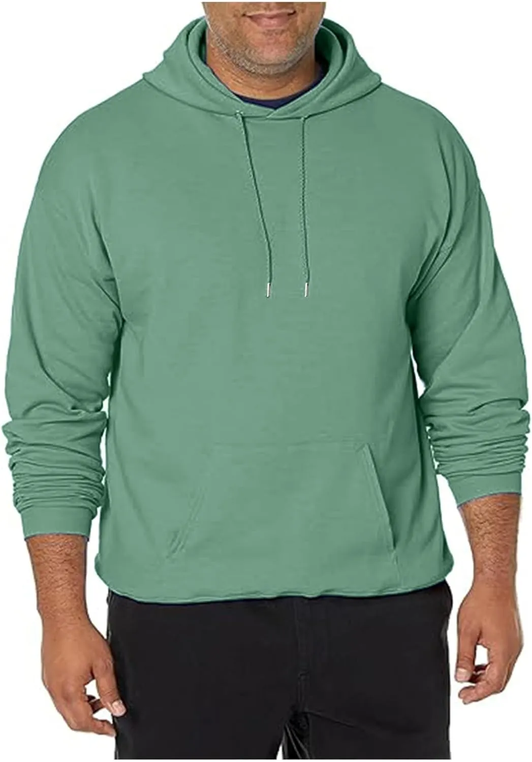 Mens Hoodies Pullover T Shirts for Men Fashion Lightweight Hoodie Sweatshirt Long Sleeve Reguard Fit Shirts Tops