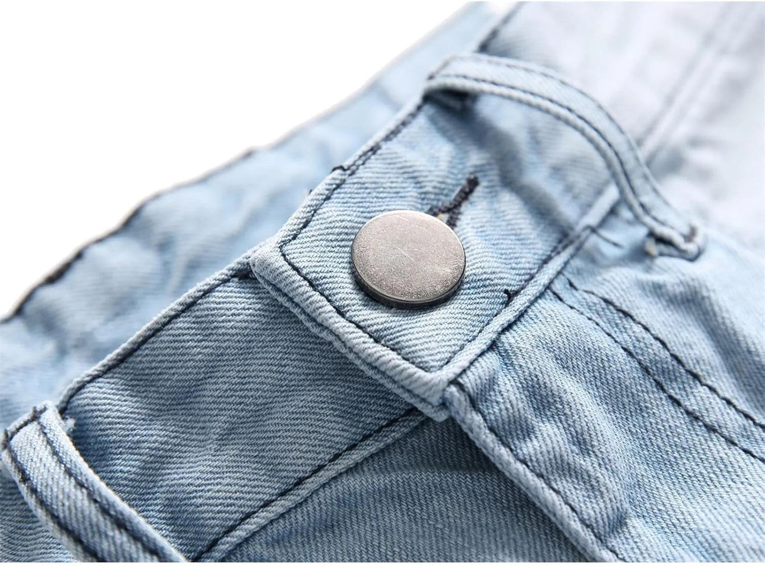 Men's Jeans Comfort Stretch Denim Straight Leg Relaxed Fit Jeans 8 Simple